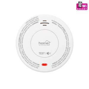 Senzor de FUM inteligent conectare telefon prin aplicatia TUYA, alimentare acumulator Li-Ion, avertizare LED, fotoelectric, optic, Home
