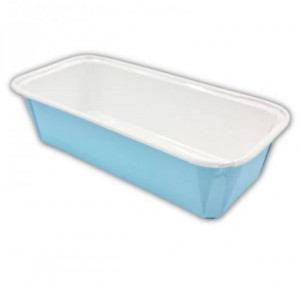Set 100 forme copt din carton, 160 x 65 x 50mm, Albastru - Img 3