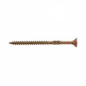 Set 100 suruburi lemn, anti-crapare lemn, 4x60mm, cap torx, bit inclus, Fixman - Img 2