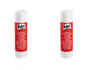 Set 2 batoane lipici, alb, 40g x 2, Pritt Classic - Img 2