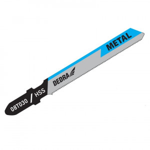 Set 2 panze profesionale taiat metal, pentru fierastrau pendular, 21 tpi, HCS, prindere T, 76.50 mm, Dedra - Img 2