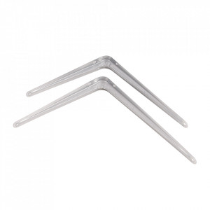 Set 20 coltare metalice suspendat polite, 250 x 300 mm, Fixman - Img 2