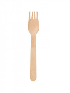 Set 25 furculite lemn ecologic, 16.5 cm, Pap Star - Img 2