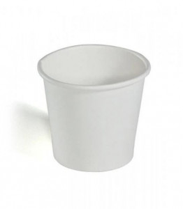 Set 3000 pahare carton pentru cafea, 190ml, 6.5 OZ, D72, ALBE - Img 4
