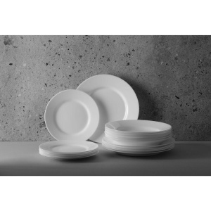 Set de farfurii EVERYDAY , 18 piese,Hendi,Ø 225mm, Ø245mm, Ø195 mm - Img 2