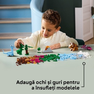Set LEGO 11041, Classic, dinozauri creativi, 450 piese - Img 4