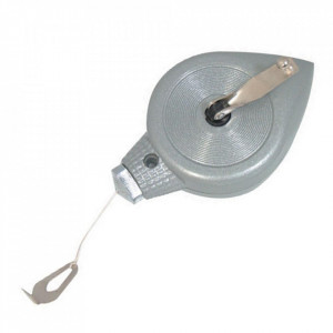 Sfoara marcaje cu praf creta, 2 in 1, 30m, carcasa aluminiu, Silverline - Img 4