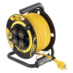 STANLEY tambur cablu, IP44, 20 m, H07RN-F 3G1,5, 3200W