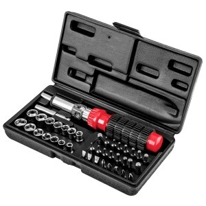 Surubelnita-Varfuri si tubulare cu maner, 40 buc -set