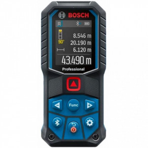 Telemetru cu laser Bosch Professional GLM 50-27 C, 50 m domeniu masurare, 635 nm dioda laser, ± 1.5 mm precizie, IP 65, 1/4" filet stativ, Bluetooth 4.2, geanta protectie, curea transport, 2 baterii 1.5 V LR6 (AA) - Img 5