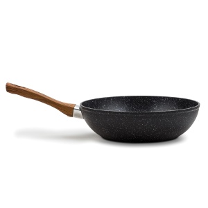 Tigaie Wok 28 cm, strat antiaderent piatra, Nava - Img 2