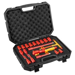 Trusa tubulare 1/2" VDE 1000v, 19 buc