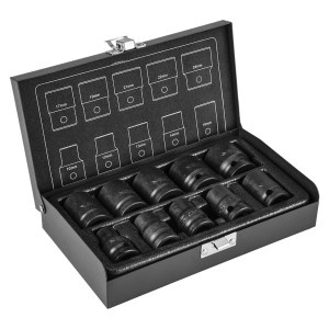 Tubulare impact pentru masini pneumatice 1/2 ", 10-24 mm, 10 Buc -Set