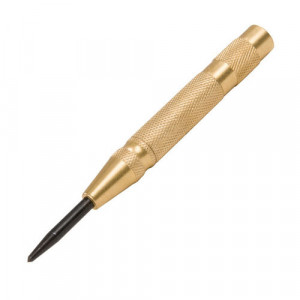 Univerzális lyukasztó, állítható rugónyomású rendszer, 130mm, sárgaréz, Silverline
