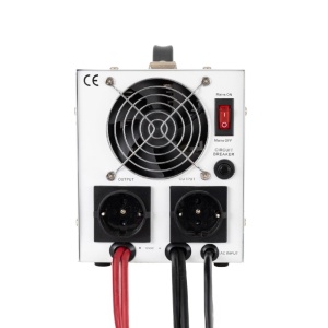 UPS szünetmentes tápegység feszültségstabilizáló funkcióval, 700W ( 1000VA ), tiszta szinusz hullám, külső 12V-os akkumulátor csatlakozás, Home - Img 3