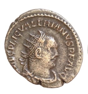VALERIAN I - ( 255-256 AD ) - ANTIOCH - MONEDA ANTICA ROMANA