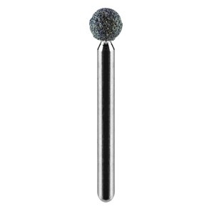 Varf mini-polizor 6mm rotund, coada 3.2mm, set 3 buc