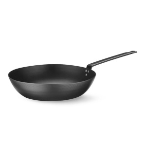 Wok adanc Ø 30 cm, (H) 73mm , otel carbon - Img 2