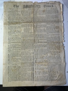 Ziar Istoric - The Times – 16 aprilie 1801, din perioada domniei regelui George III. - Img 2