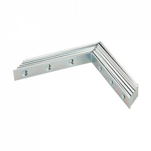 10 darabos készlet horganyzott acél gallér, 100 x 1,6 x 16mm, Fixman - Img 3