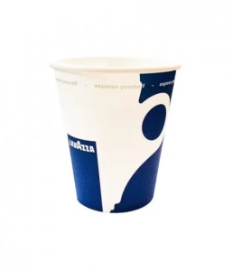 2000 db-os papír kávéscsészékből álló készlet, 8oz, Lavazza, 235ml, D80 - Img 2