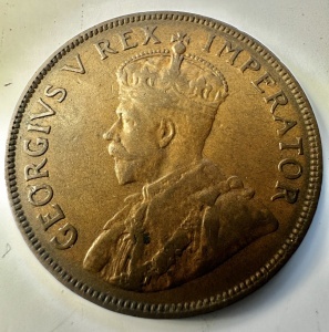 AFRICA DE SUD - DOMINION BRITANIC - GEORGE V - ONE PENNY 1936 - Img 2