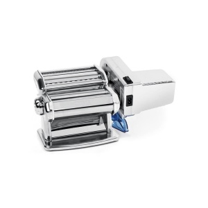 Aparat electric pentru paste Hendi Kitchen Line, 80 W, fettuccine 6,5 mm/tagliatelle 2 mm, grosime reglabila aluat