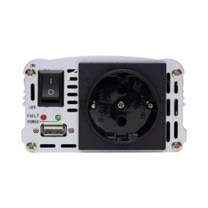 Áramváltó 12v 220v-ra, 300/600W, usb, autó vagy otthon, SAL - Img 3