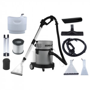 Aspirator 2 in 1 cu spalare, umeda/uscata, spalare covoare, 1200W, 20L, Dedra - Img 3