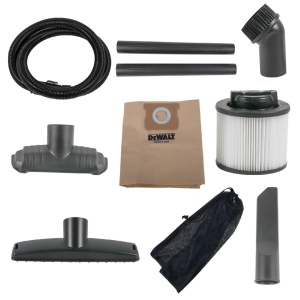 Aspirator industrial umed / uscat, 1050W, 30L, 15KPa, vas INOX, DeWalt - Img 3