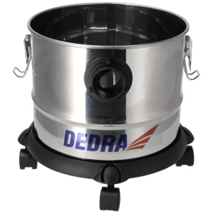 Aspirator umed, uscat, 1200w , INOX, 20L, Dedra - Img 7