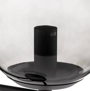 Asztali lámpa, íróasztal, éjjeliszekrény PREMIUM, RETRO design, E14 foglalat, magasság 60cm, LUCANDE - Img 3
