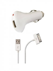 Autótöltő Ipod, Iphone, 30 pólusú, 5V, 1000 mAh, Azuri - Img 2