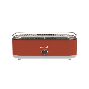 Barbecook BC-ELE-1001 E-Carlo grătar electric de masă, roșu, 42,5x33x16,5cm - Img 1
