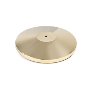 Baza pentru stalp delimitare Hendi, auriu, finisaj tip oglinda, inox, ø360x(h)65mm - STALPUL NU ESTE INCLUS