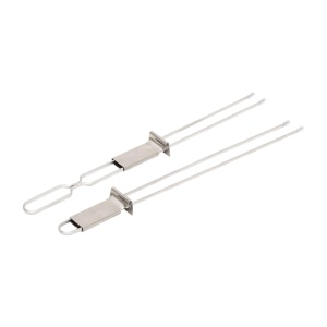 BBQ 2buc set, 250 mm ac, dimensiune totală 325x30 mm