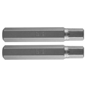 Bit HEX 12x75mm, S2- 2 buc