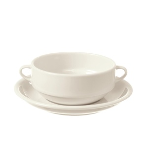 Bol supă Fine Dine, Crema, 300 ml - Img 2