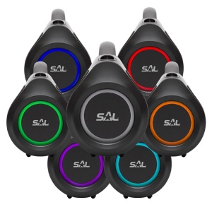 Boxa portabila Boombox, acumulator autonomic 12h, bluetooth, lumini LED RGB, SAL BT7000 - Img 3
