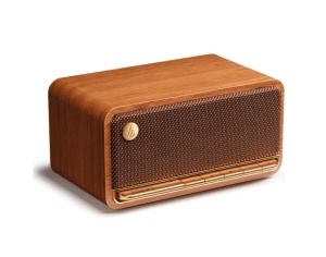 Boxa portabila mini tip retro, vintage, finisaje premium, bluetooth 5.0, AUX, 20W, acumulator Li-Ion, MARO, Edifier MP230-BK - Img 2