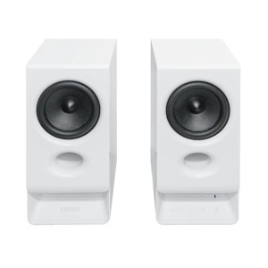 BOXE EDIFIER 2.0, RMS: 5W (2 x 2.5W), bluetooth v6.0, volum, mufa casti, touch panel, AUX/USB-C, Edifier App, USB power, MDF, white, "R20BT-W" - Img 2