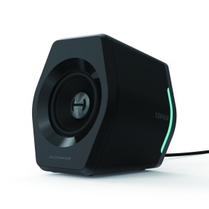 BOXE EDIFIER Gaming 2.0, RMS: 16W (2 x 8W), bass 2.75",control volum,BT/USB/AUX,sound mode: Music/Game/Movie,12 x LED RGB, frecv. rasp 98Hz-20KHz, 220V power,black, "G2000-BK" - Img 2