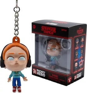Breloc de colectie seria STRANGER THINGS Upside Down, personaj Max Mayfield, produs licentiat ORIGINAL, YUME