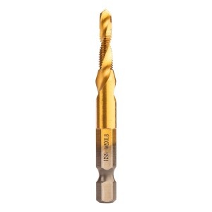 Burghiu de filetat HSS TiN, M5x0,8 mm, hexagonal