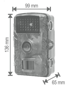 Camera supraveghere animale salbatice, FULL HD, 38 led infrarosu, detectie miscare, time lapse, manual, Home - Img 5