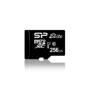 CARD DE MEMORIE MicroSDXC SP ELITE 256GB CL10 "SP256GBSTXBU1V10SP"