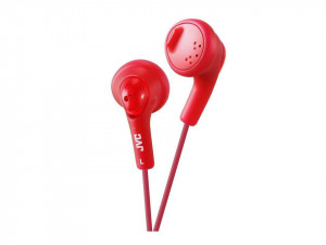 Casti audio In-ear , 1m, rosu raspberry, bass boost, JVC Gumy - Img 2