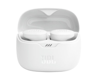 Casti in-ear JBL Tune Buds, True wireless, Active Noise Cancelling, Bluetooth, 4 Microfoane, Autonomie 48H, IP54, Alb - Img 8