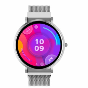 Ceas Smartwatch Denver SWC-394S Silver, Ecran AMOLED 1.32", curea metalica, Bluetooth Calling, autonomie pana la 5 zile - Img 7