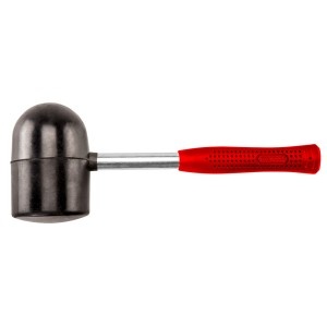Ciocan cauciuc 1250 g, 90 mm, maner metalic